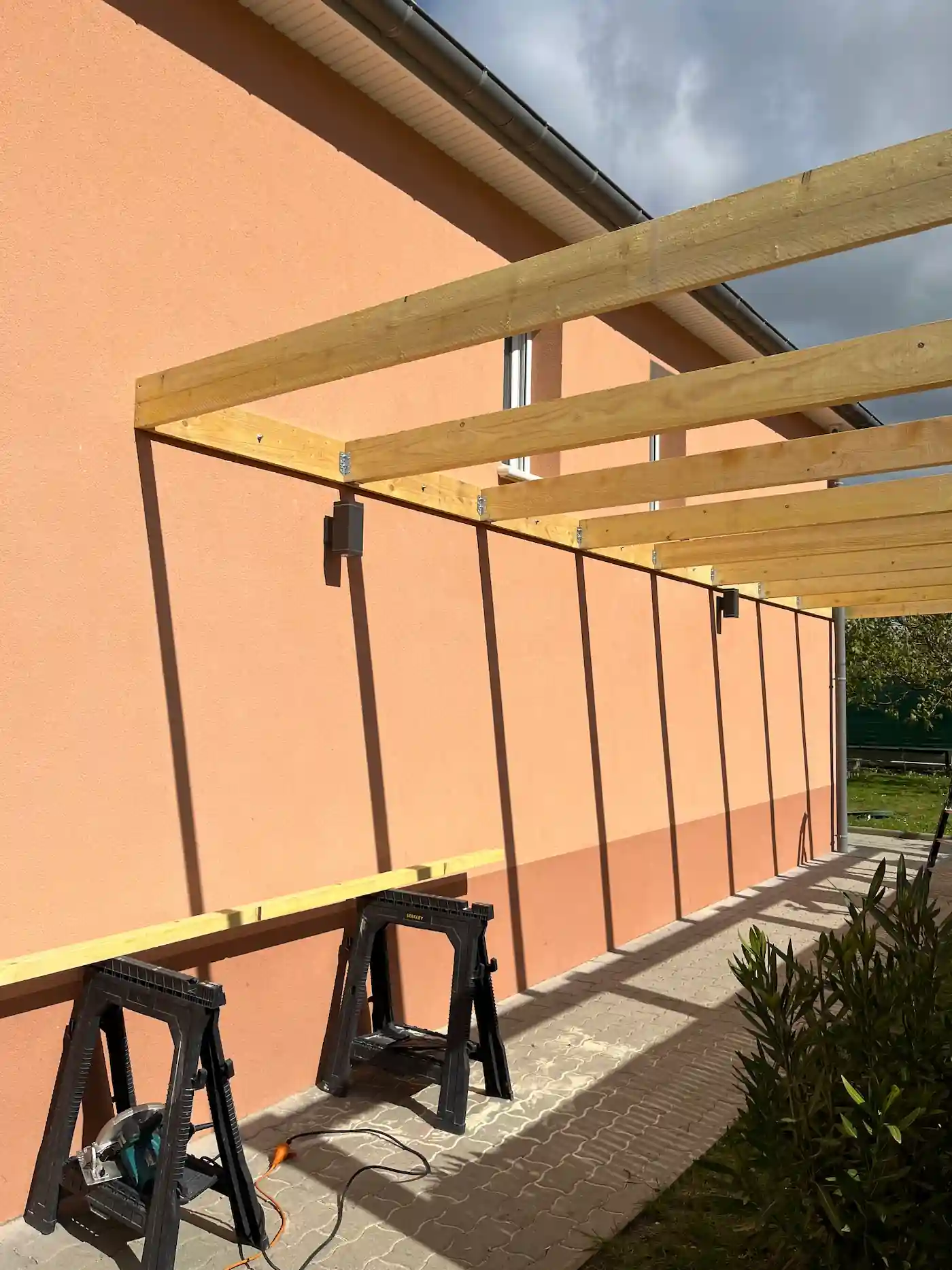 Image d'un chantier - Abris voiture