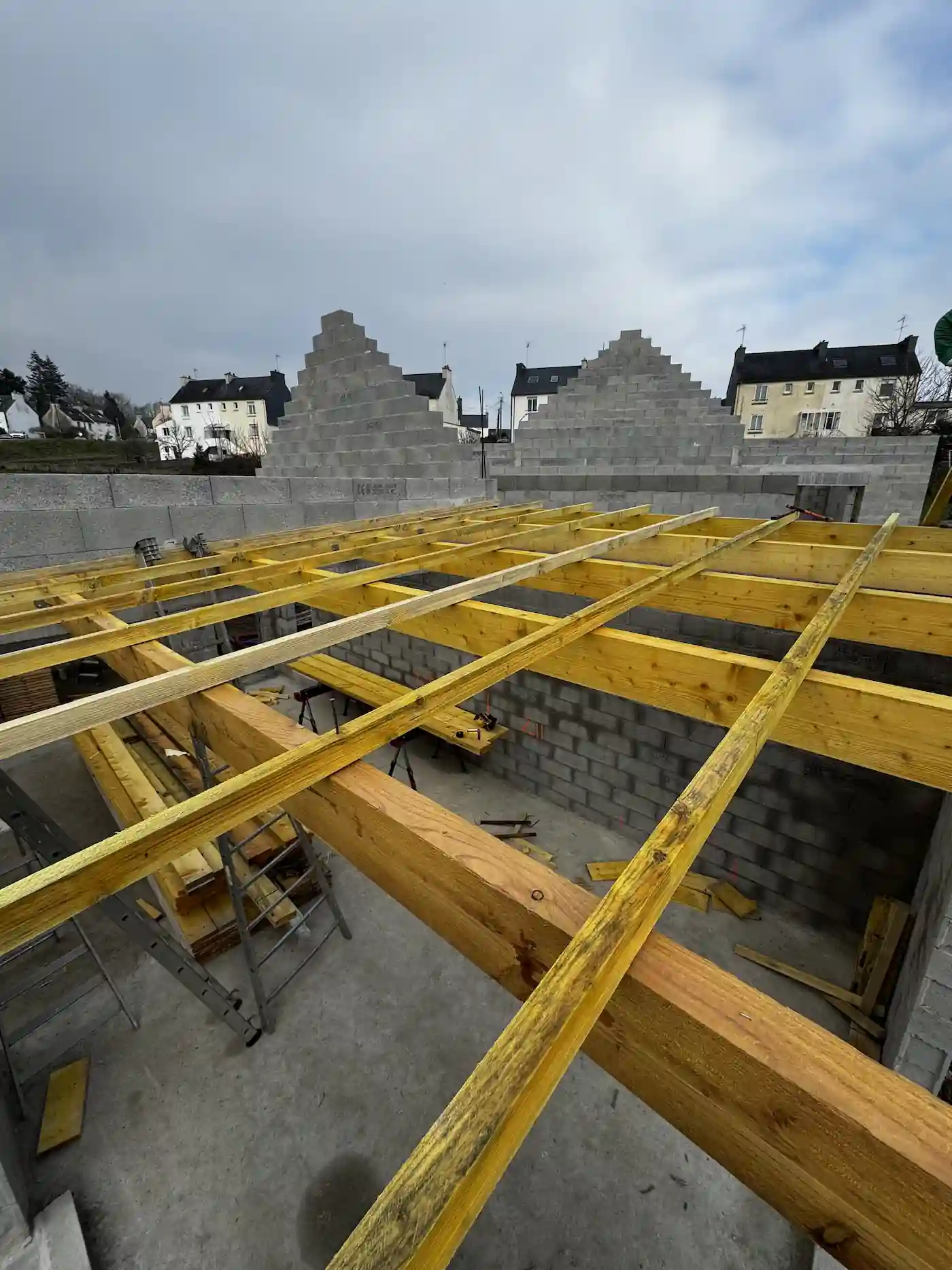 Image d'un chantier - Charpente